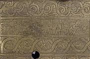 Chasse, Copper alloy-gilt, German