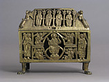Chasse, Copper alloy-gilt, German