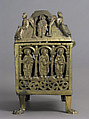 Chasse, Copper alloy-gilt, German