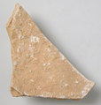 Vessel Fragment, Limestone, Coptic