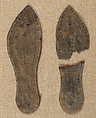 Sandal Soles, leather, Coptic