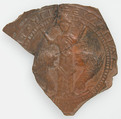 Pilgrim's Plaque, Earthenware, Coptic