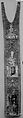 Orphrey, Silk, gold thread, Spanish