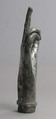 Reliquary, Hand from, Copper, silver-plated, French