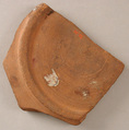 Fragment, Earthenware, stamped, Byzantine