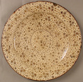 Dish, Earthenware, tin-glaze (lusterware), Spanish