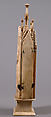 Folding Shrine with Virgin and Child, Elephant ivory with metal mounts, French
