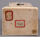 Folding Shrine with Virgin and Child, Elephant ivory with metal mounts, French