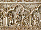 Comb with Scenes from the Life of Christ and the Virgin, Elephant ivory, European (Medieval style)