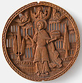 Medallion, Boxwood, European