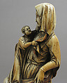 Virgin and Child, Elephant ivory, European (Medieval style)