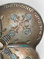 Bowl, Silver, enamel, Armenian