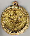 Seal with Frederick II, copper-gilt over sealing wax, German