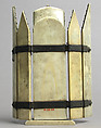 Folding Shrine, Elephant ivory with gilding and metal hinges, European (Medieval style)