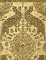 Textile with Animals, Silk, gold thread, Italian
