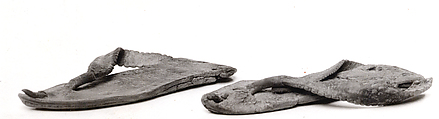 Pair of Child's Sandals, Leather, Coptic