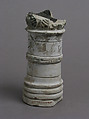 Altar or Incense Burner, Limestone, Coptic