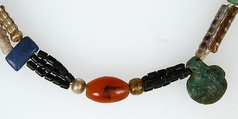 Double String of Beads, Glass, Coptic