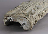 Education of the Virgin by Saint Anne, Alabaster, paint, Spanish
