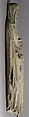 Education of the Virgin by Saint Anne, Alabaster, paint, Spanish
