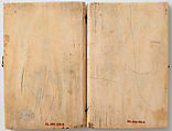 Diptych, Elephant ivory with metal mounts, French