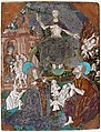 Plaque with the Last Judgement, Monvaerni, Painted enamel, copper, French