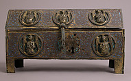 Chasse, Champlevé enamel, copper-gilt, French