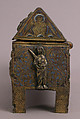 Chasse, Champlevé enamel, copper-gilt, French