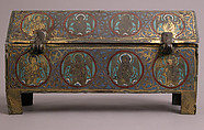 Chasse, Champlevé enamel, copper-gilt, French