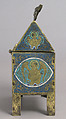 Chasse, Champlevé enamel, copper-gilt, European