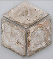Tiles with Checkered Pattern, Tin-glazed earthenware, Spanish