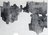 Sheet Fragment, Linen, wool, Coptic