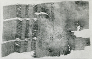 Sheet Fragment, Linen, wool, Coptic