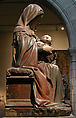 Virgin and Child, Attributed to Claus de Werve (Netherlandish, active in France, ca. 1380–1439, active Burgundy, 1396–ca. 1439), Limestone with paint and gilding, French
