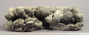 Mourners and Soldiers from a Crucifixion, Alabaster, traces of paint, South Netherlandish