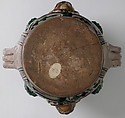 Two-Handled Jar with Lions' Heads, Tin-glazed earthenware
, Italian