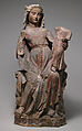 Virgin and Child, Limestone with polychromy, French