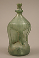 Flask, Green Glass, German