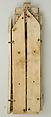 Folding Shrine with Virgin and Child, Elephant ivory, traces of paint and gilding, French
