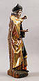 Holy Woman, Walnut, polychromy and gilding, South Netherlandish