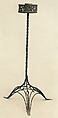 Candlestick, Iron, European