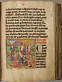 Plaque with Christ in Majesty and the Four Evangelists, Tempera, ink, and metal leaf on parchment; leather, leather binding with ivory, Ottonian