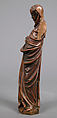 Virgin of the Annunciation, Walnut with traces of paint, originally painted, North French School