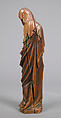 Virgin of the Annunciation, Walnut with traces of paint, originally painted, North French School