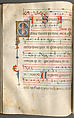 Gradual, Tempera and ink on parchment, with oak and tooled leather binding, Italian