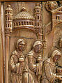 Plaque with the Holy Women at the Sepulchre, Walrus ivory, German
