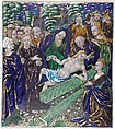 Plaque with the Raising of Lazarus, Jean Pénicaud I  French, Painted enamel, copper, French