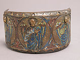Band, Champlevé enamel, copper-gilt, French