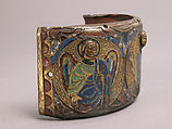 Band, Champlevé enamel, copper-gilt, French