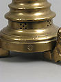 Candlestick, Pricket, Brass, South Netherlandish